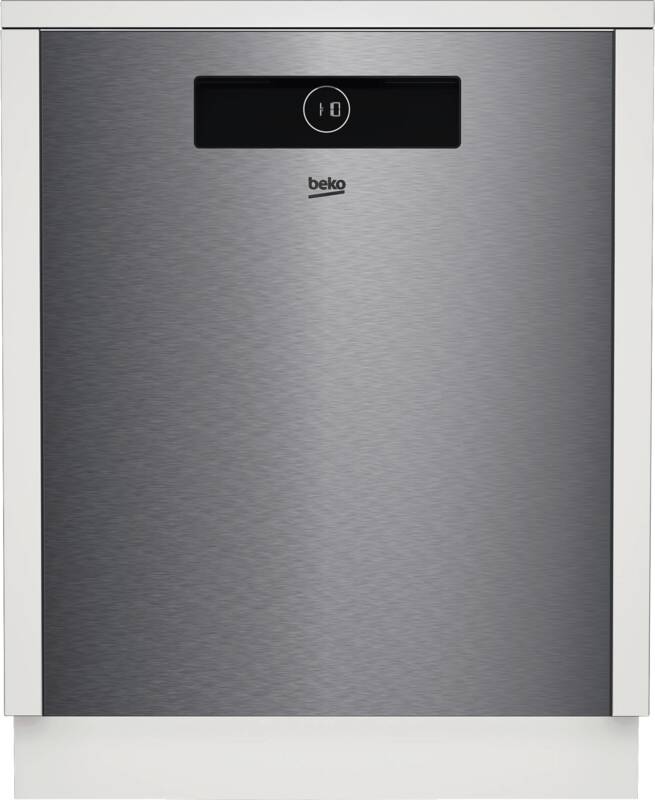 Beko BDDN38561XC Unterbau-Geschirrspüler, 8 Spülprogramme, 5 Temperaturen