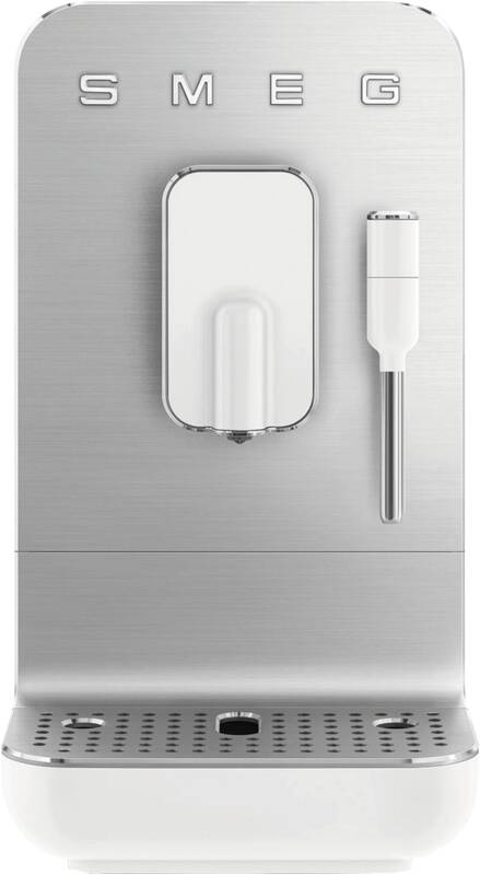 Smeg BCC12WHMEU Kaffeevollautomat, 19 bar Pumpendruck, einstellbare Kaffeestärke