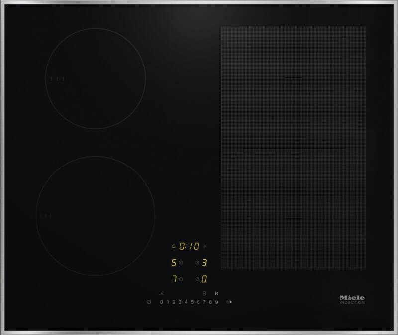 Miele KM 7466 FR Edition 125 Glaskeramik-Kochfeld autark, Induktion, Bedienung vorne