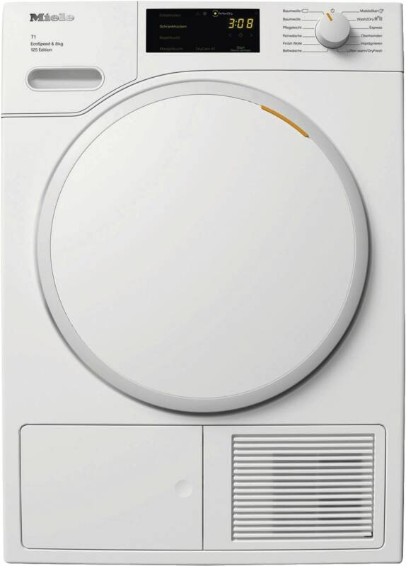 Miele TWC 660 WP 125 Edition Wärmepumpentrockner, 5° geneigte Blende, 8 kg Füllmenge
