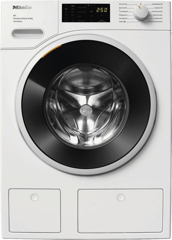 Miele WWB 680 WCS Edition 125 Waschmaschine, 5° geneigte Blende, 8 kg Füllmenge