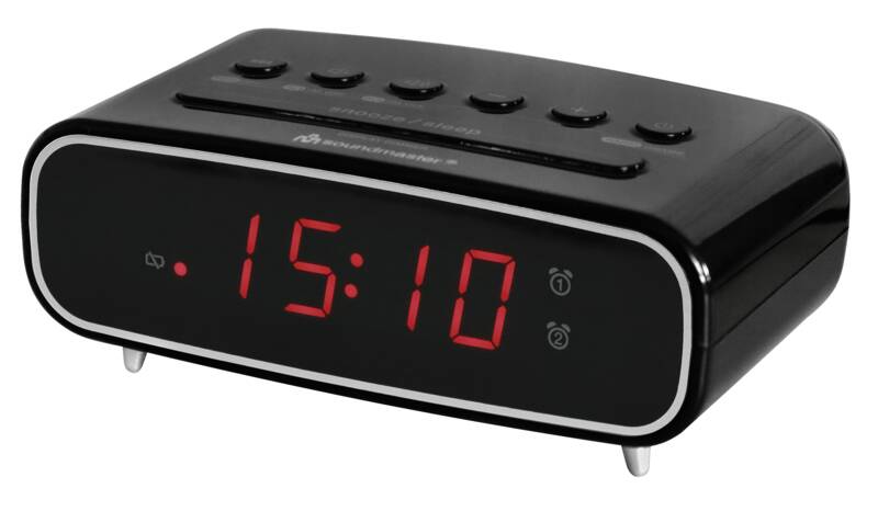 Soundmaster UR111SW Uhrenradio, Synthesizer-Tuner (PLL), UKW-Empfang
