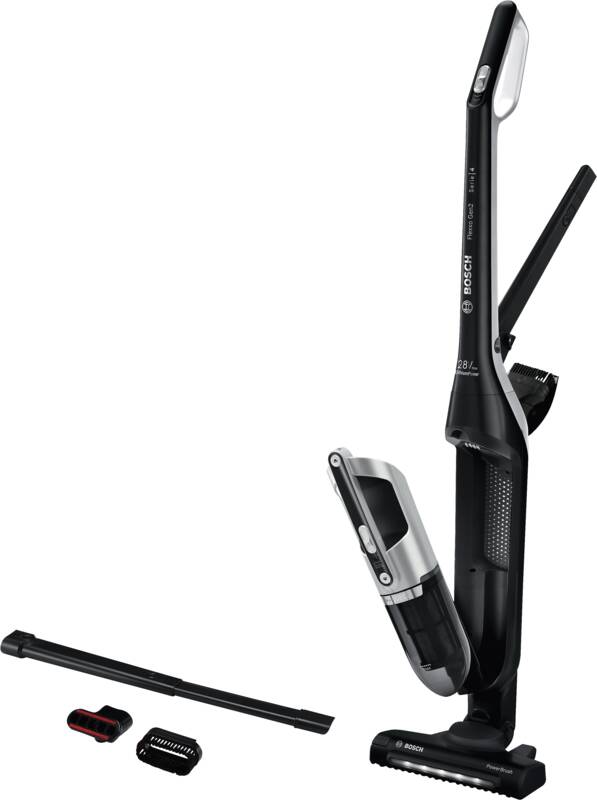 Bosch BBH3P2801 Flexxo Gen 2 Akku-Stielsauger, abnehmbarer Handsauger, 2 Leistungsstufen