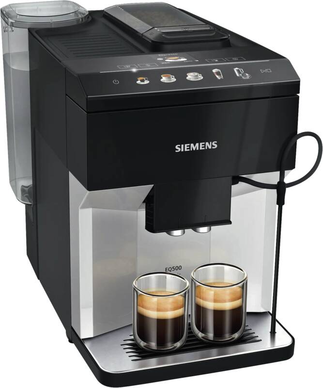 Siemens TP511D01 Kaffeevollautomat, 15 bar Pumpendruck, One-Touch-Funktion für z.B. Cappuccino