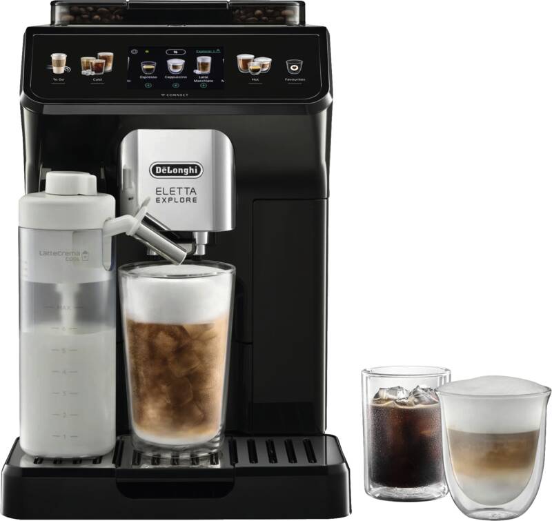De ́Longhi ECAM 450.65.G Kaffeevollautomat, 19 bar Pumpendruck, Bean Adapt Technologie (passt die Mahl- und Brühparameter automatisch an die gewählte 