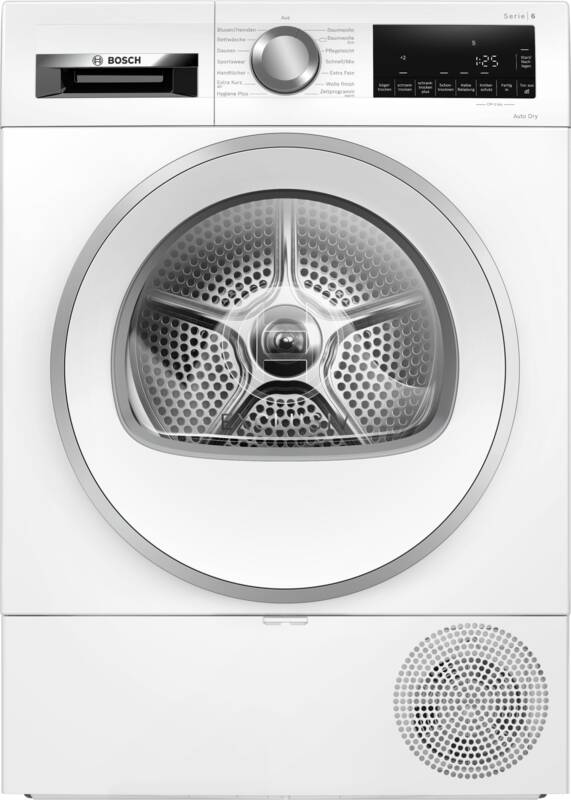 Bosch WQG233D90 Wärmepumpentrockner, 8 kg Füllmenge, Sensitiv-Drying-Trommelsystem