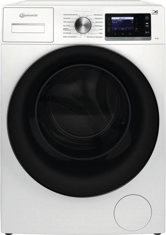 Bauknecht B6R 88E SILENCE DE Waschmaschine, 8 kg Füllmenge, Schleuderdrehzahl U/min: maximal 1.400