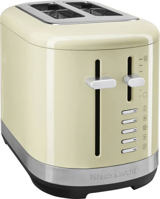 Kitchenaid 5KMT2109EAC 2-Scheiben-Toaster, extra breiter Toastschlitz, Auftaufunktion