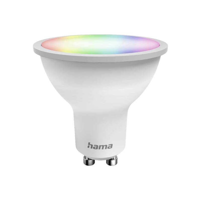 Hama 176642 Smarte WLAN-LED-Lampe, GU10, Matter LED-Reflektorlampe