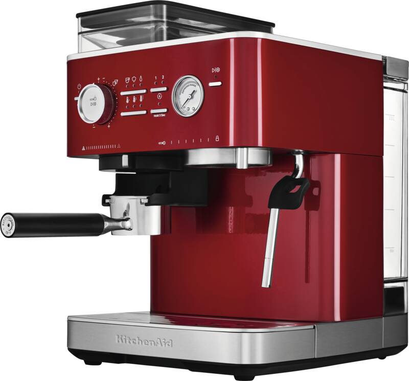 Kitchenaid 5KES6551ECA Espresso-Maschine, Siebträger, 15 bar Pumpendruck