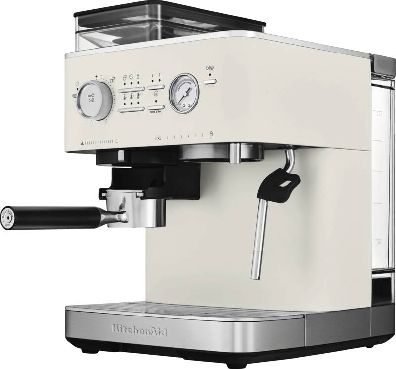 Kitchenaid 5KES6551EPL Espresso-Maschine, Siebträger, 15 bar Pumpendruck