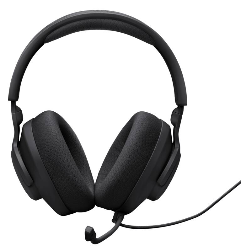JBL QUANTUM 100 M2 Kopfbügel-Headset, kabelgebunden, einseitige Kabelführung