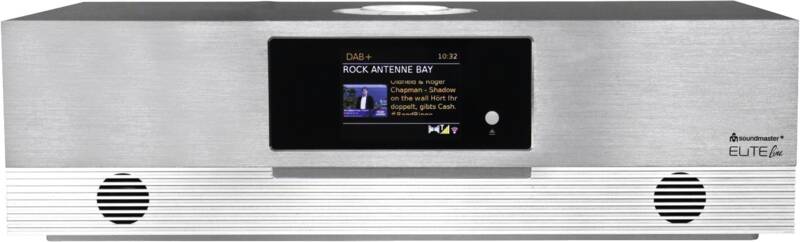 Soundmaster ICD2080WE Stereo-Audiosystem, CD-Player, Radioteil