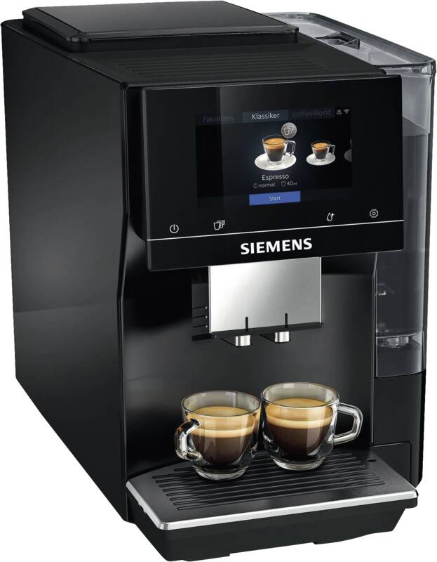 Siemens TP713D09 Kaffeevollautomat, 19 bar Pumpendruck, 1 und 2 Tassenbetrieb