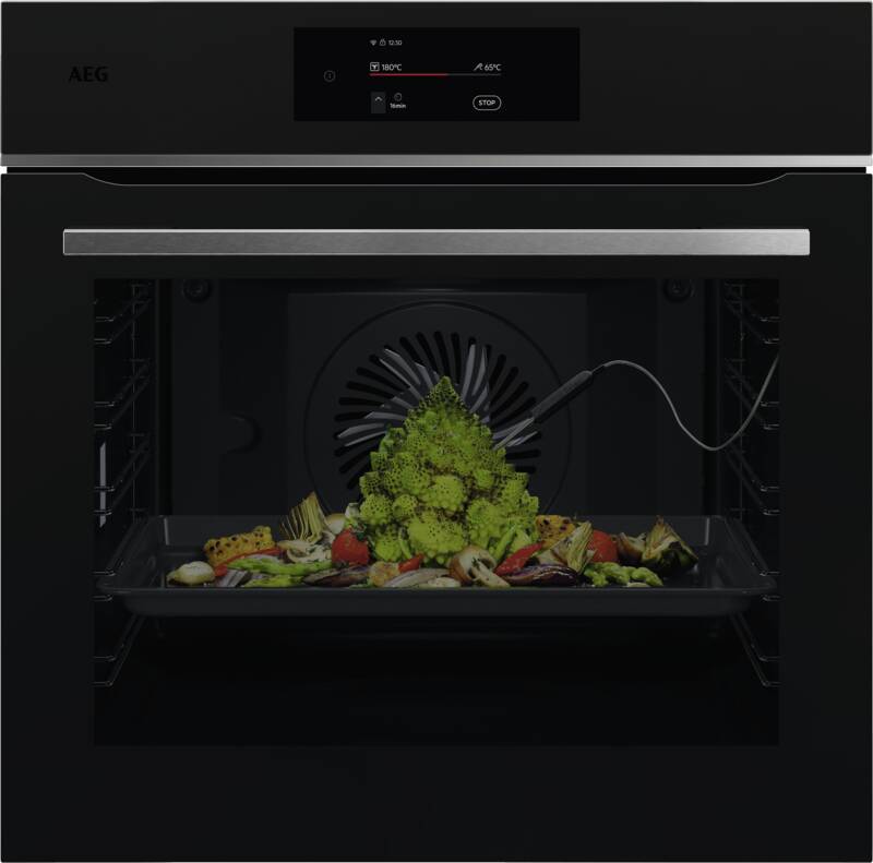 AEG TE8PB73ZAT Elektro-Backofen, 71 l Garraum, Temperaturregelung: 30-300 Grad