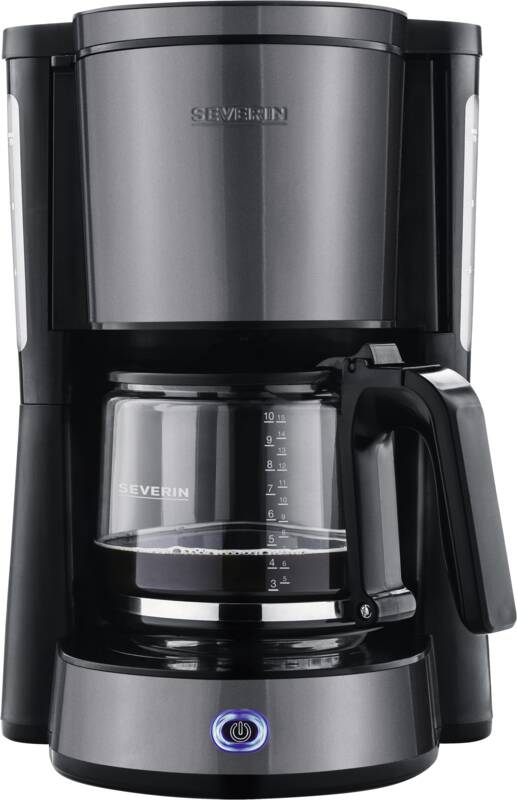 Severin KA 9572 Filterkaffeemaschine, Fassungsvermögen bis 15 Tassen, Tropfstopp