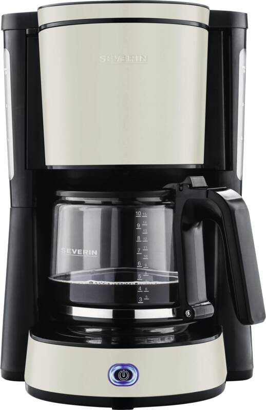 Severin KA 9575 Filterkaffeemaschine, Fassungsvermögen bis 15 Tassen, Tropfstopp