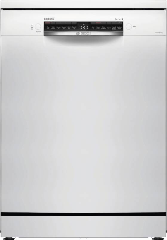 Bosch SMS4EBW02D Geschirrspüler, 3 Spülprogramme, 5 Temperaturen