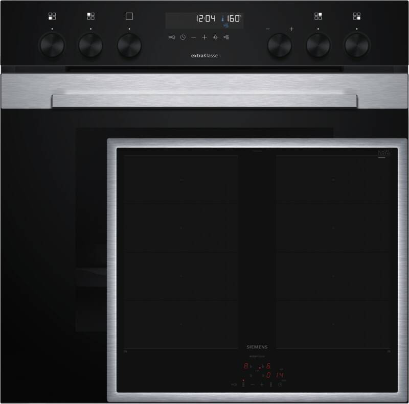 Siemens MKP3VB64 (HE378HBS4+EY645CXB6M) topTeam Einbau-Herd-Set, Elektro-Backofen, 71 l Garraum