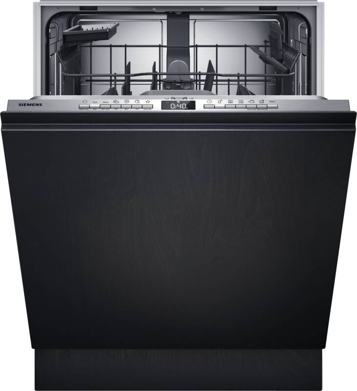 Siemens SN63EVEPTE (SN63EX04TE+SZ73000 Spülhilfe-Set) Einbau-Geschirrspüler, vollintegrierbar, 6 Spülprogramme