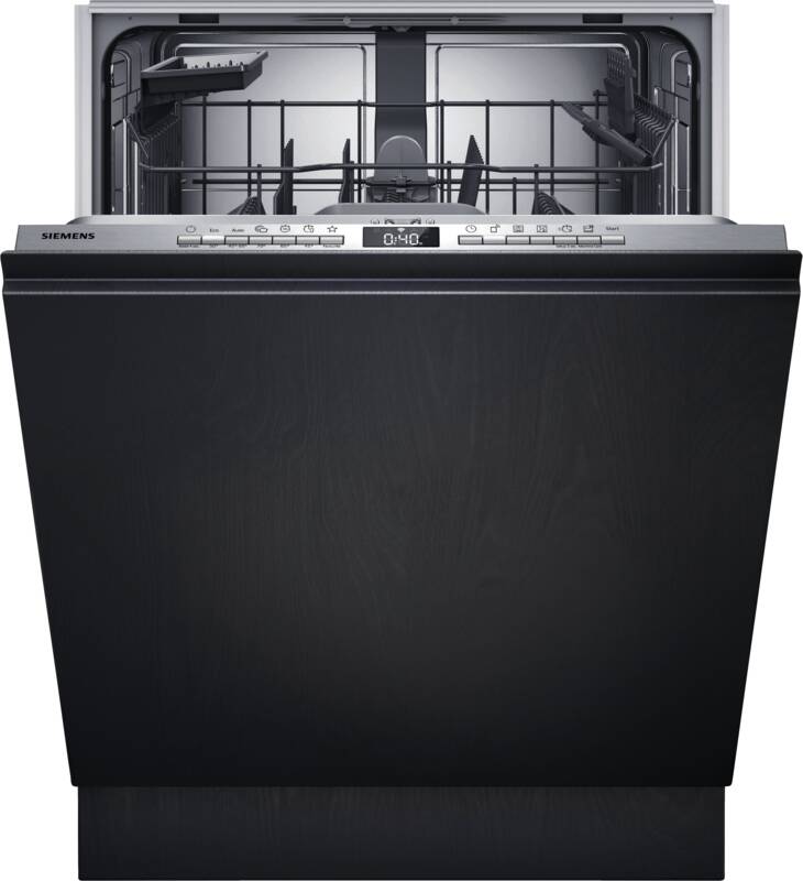 Siemens SX63EVEPTE (SX63EX04TE+SZ73000 Besteckkorb) Einbau-Geschirrspüler, XXL-Format, 6 Spülprogramme