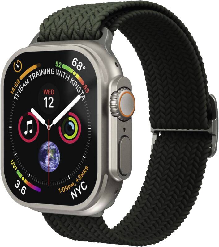 VonMählen Woven Loop Armband für Smartwatches, geeignet speziell für Apple Watch 44 | 45 | 46 | 49
