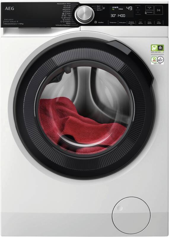 AEG LAVAMAT LR9WW80409 Waschmaschine, 10 kg Füllmenge, Schleuderdrehzahl U/min: maximal 1.400
