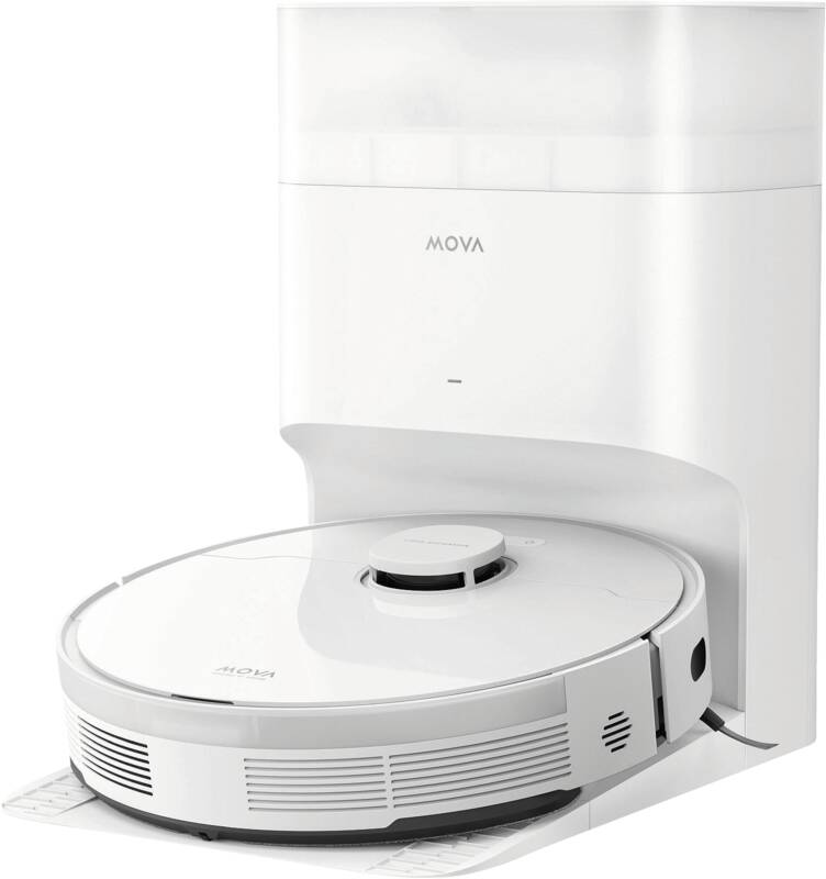 Mova Mova S10 Plus inkl Zubehörkit Staubsauger-Roboter, max. 2,5 l Behältervolumen, 65 Watt