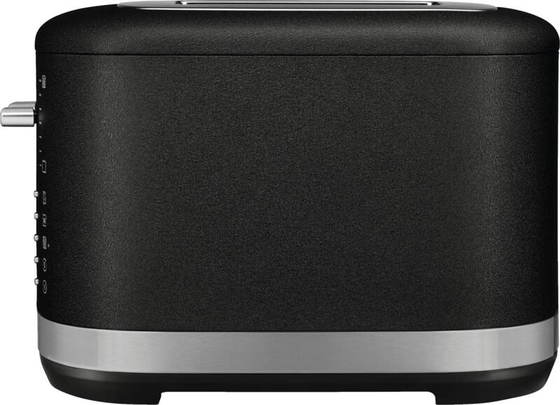 Kitchenaid 5KMT2109EBK 2-Scheiben-Toaster, extra breiter Toastschlitz, Auftaufunktion