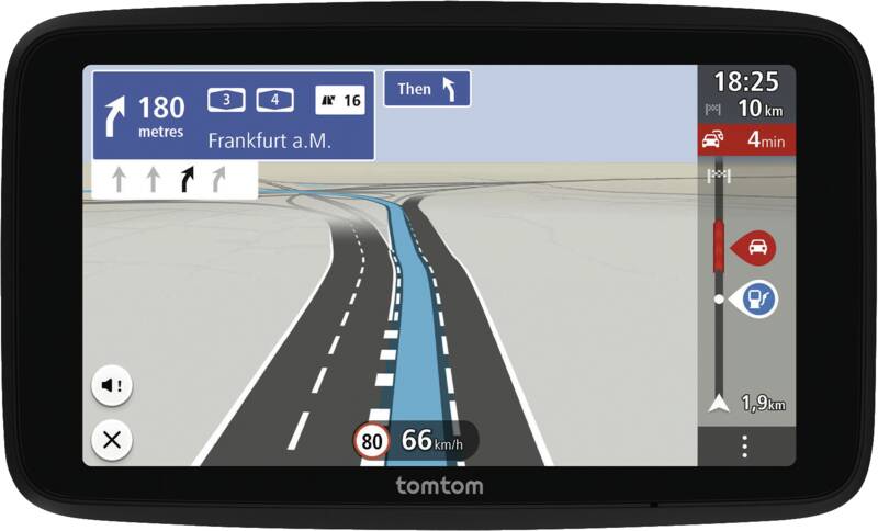 Tomtom GO CLASSIC 6 2nd gen Mobiles Navigationsgerät, für Autonavigation, 32 GB Festplatte