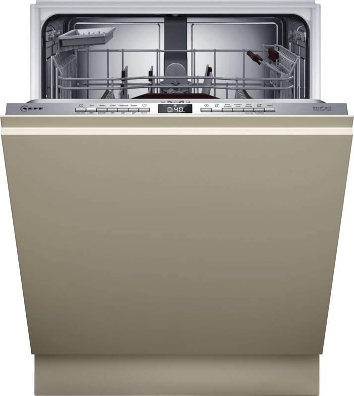 Neff GVLEA20 (S155EBX04D+Z780BI01) Einbau-Geschirrspüler, vollintegrierbar, 6 Spülprogramme