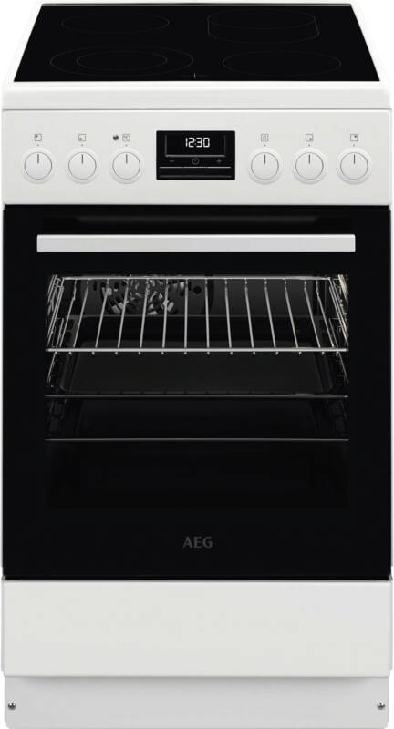 AEG CCB5449BBW Stand-Herd, Elektro-Backofen, 57 l Garraum