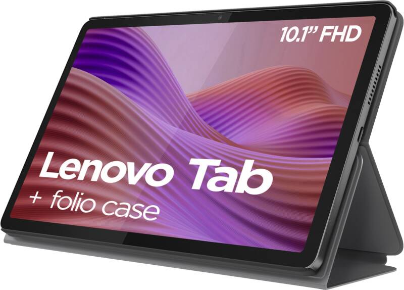Lenovo Tab 10,1" FHD TB311FU 128GB + Folio Case Tablet-PC, 25,65 cm Bildschirm, 10,1 Zoll