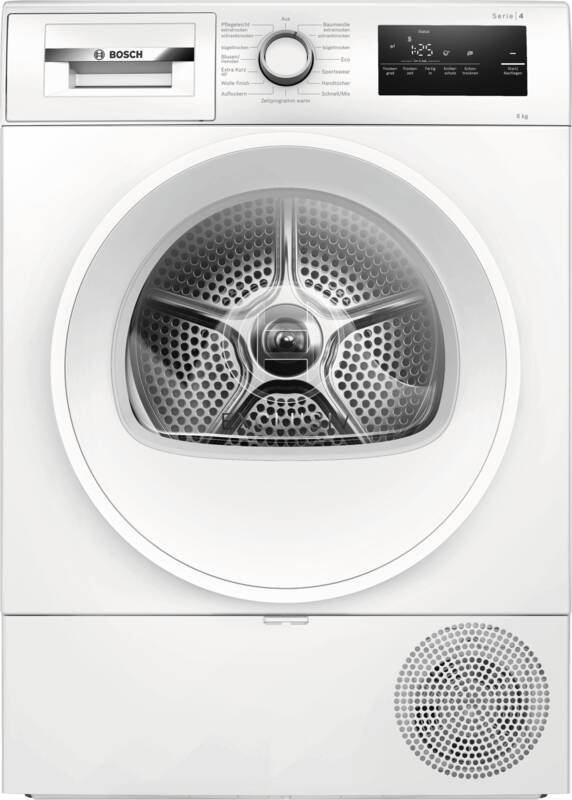Bosch WTH85V94 Wärmepumpentrockner, 8 kg Füllmenge, Sensitiv-Drying-Trommelsystem