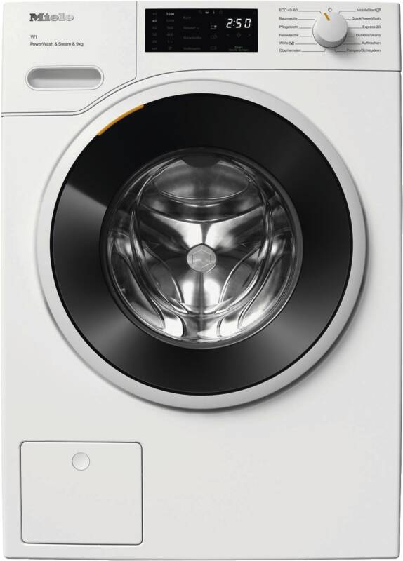 Miele WWD 380 WPS Waschmaschine, 5° geneigte Blende, 9 kg Füllmenge