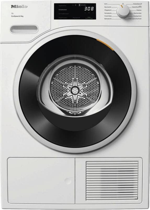 Miele TWD 640 WP Wärmepumpentrockner, 5° geneigte Blende, 9 kg Füllmenge