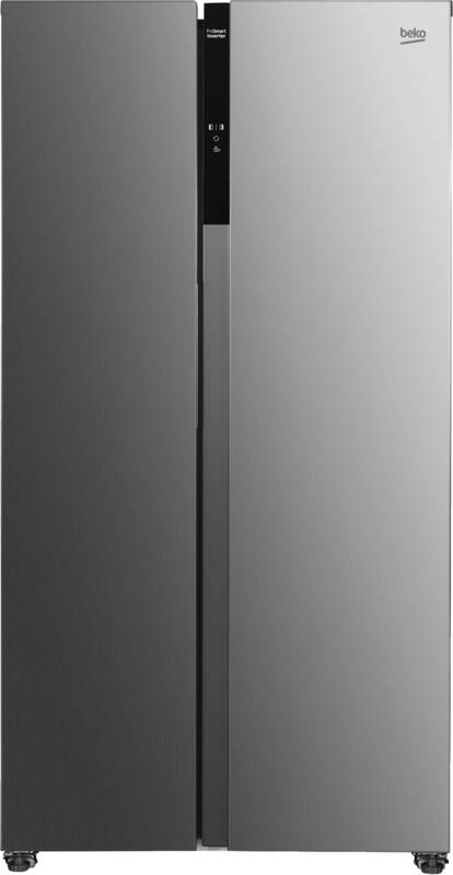 Beko GNO5324XPN Side by Side, Rauminhalt Kühlen: 347 l, Abtauautomatik Kühlen