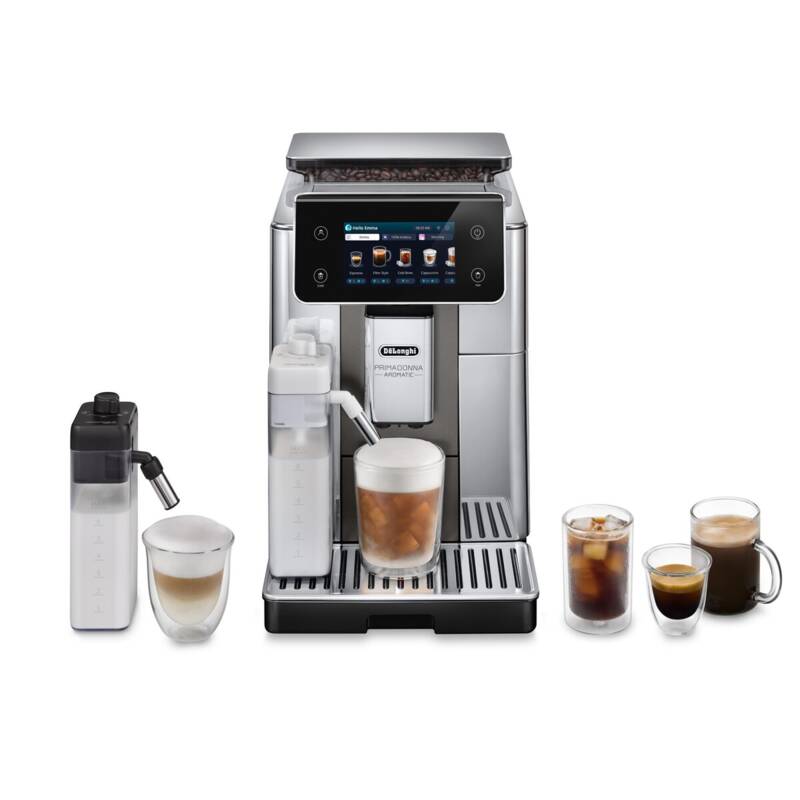 De ́Longhi ECAM 630.75.TSM Kaffeevollautomat, 19 bar Pumpendruck, einstellbare Brühtemperatur