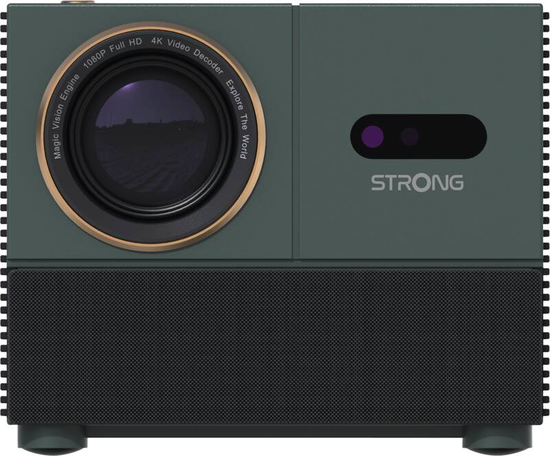 Strong MIRA 1 FHD-STREAMING-PROJEKTOR LED-Technologie, 16:9 Bildformat, 300 ANSI-Lumen Helligkeit