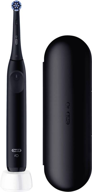 Oral-B 2 iO mit Reiseetui Elektrische Zahnbürste, runder Bürstenkopf, Magnetisches Antriebssystem (liefert Energie punktgenau an die Borstenspitzen)