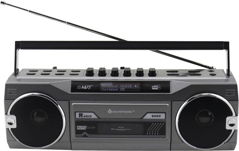 Soundmaster SRR80TI Design-Radio, RDS, 60 Senderspeicher