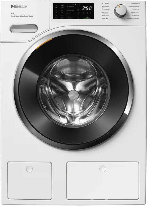 Miele WWG 880 WPS Waschmaschine, 5° geneigte Blende, 9 kg Füllmenge