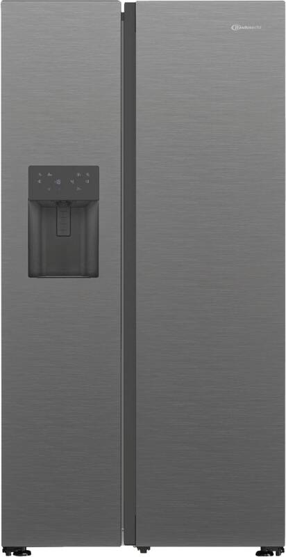 Bauknecht SBS IW E90 Pearl Side by Side, Rauminhalt Kühlen: 375 l, Abtauautomatik Kühlen