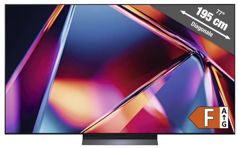 LG OLED77C58LA 195 cm OLED-Fernseher, 77 Zoll, Auflösung: 3.840x2.160 Pixel