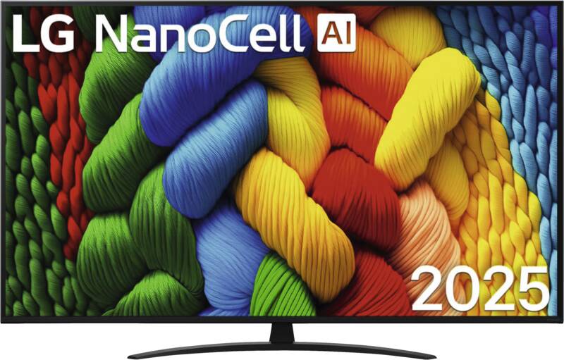 LG 65NANO81A6A 164 cm LED-Fernseher, 65 Zoll, Auflösung: 3.840x2.160 Pixel