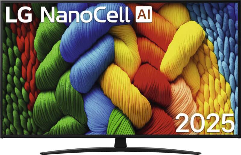 LG 55NANO81A6A 139 cm LED-Fernseher, 55 Zoll, Auflösung: 3.840x2.160 Pixel