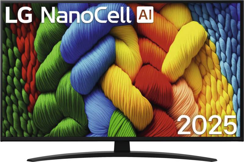 LG 43NANO81A6A 108 cm LED-Fernseher, 43 Zoll, Auflösung: 3.840x2.160 Pixel