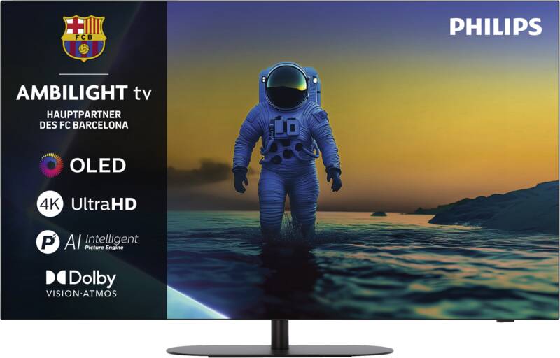 Philips 48OLED810/12 121 cm OLED-Fernseher, 48 Zoll, Auflösung: 3.840x2.160 Pixel