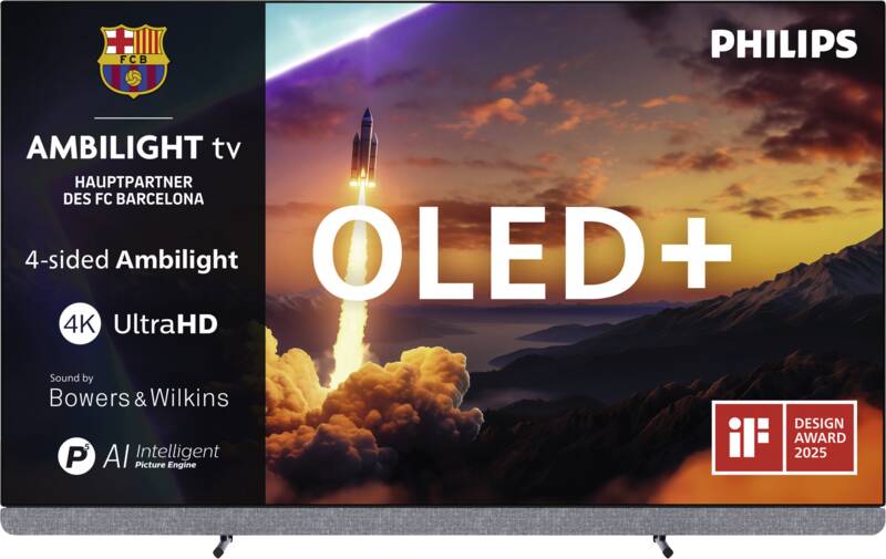 Philips 55OLED910/12 139 cm OLED-Fernseher, 55 Zoll, Auflösung: 3.840x2.160 Pixel