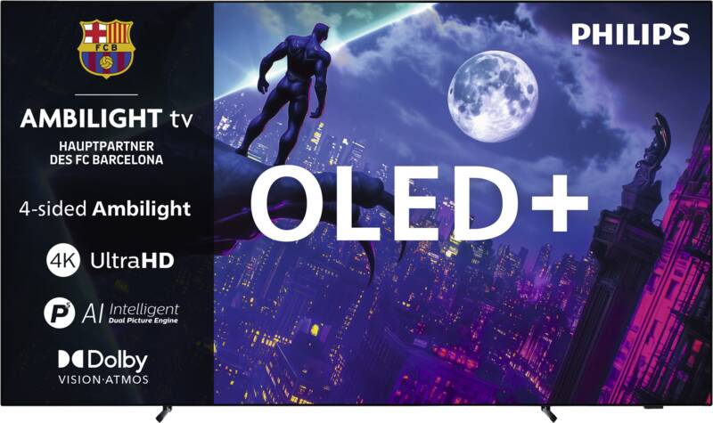 Philips 65OLED950/12 164 cm OLED-Fernseher, 65 Zoll, Auflösung: 3.840x2.160 Pixel